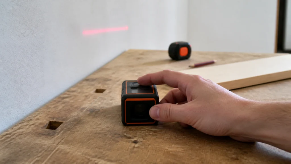 Illustration éditoriale pour l’article « Avis télémètre laser Parkside : que vaut cet outil Lidl »