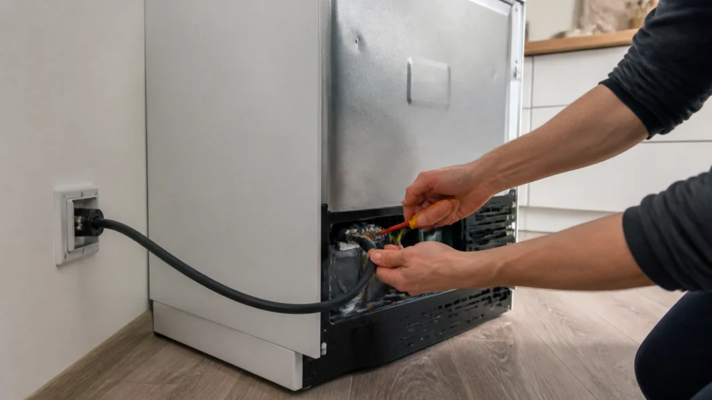 Illustration éditoriale pour l’article « Brancher votre cuisinière électrique monophasé avec succès »