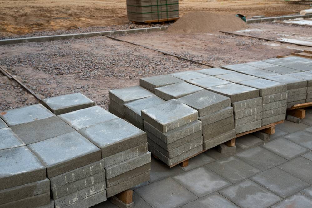 pose carrelage sur gravier pour terrasse